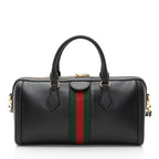 Gucci Leather Ophidia Medium Boston Bag (SHF-Lw6MxR)