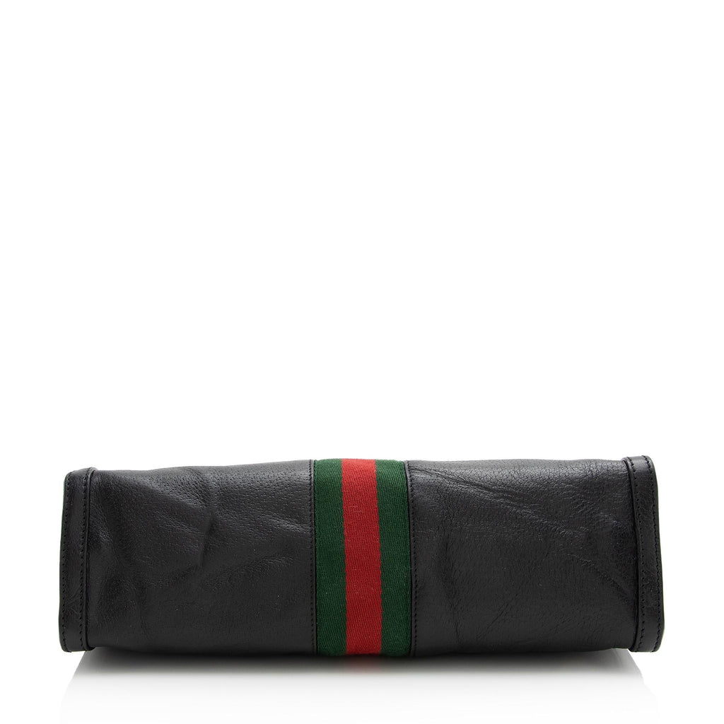 Gucci Leather Ophidia Medium Shoulder Bag (SHF-22397)