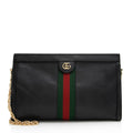 Gucci Leather Ophidia Medium Shoulder Bag (SHF-22397)