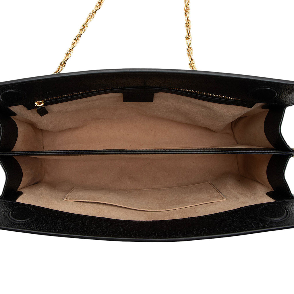Gucci Leather Ophidia Medium Shoulder Bag (SHF-o8t9MR)