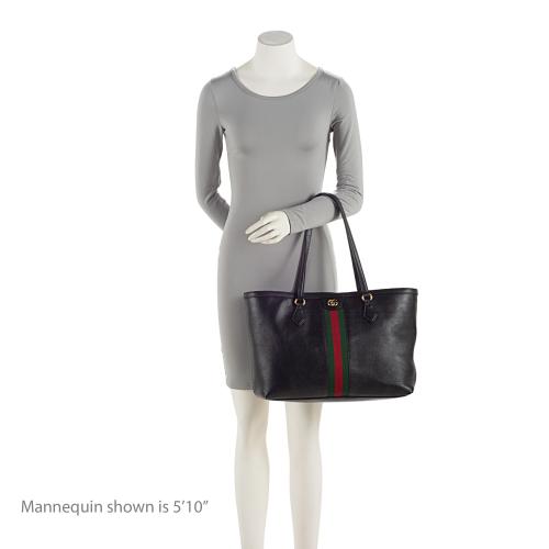 Gucci Leather Ophidia Medium Tote (SHF-Rkl1Mv)