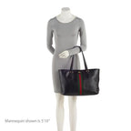 Gucci Leather Ophidia Medium Tote (SHF-Rkl1Mv)