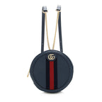 Gucci Leather Ophidia Round Mini Backpack (SHF-22424)