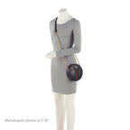 Gucci Leather Ophidia Round Mini Shoulder Bag (SHF-23807)
