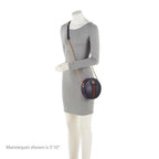 Gucci Leather Ophidia Round Mini Shoulder Bag (SHF-lSFNlA)