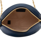 Gucci Leather Ophidia Round Mini Shoulder Bag (SHF-vucmu1)