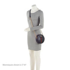 Gucci Leather Ophidia Round Mini Shoulder Bag (SHF-z9TS8F)