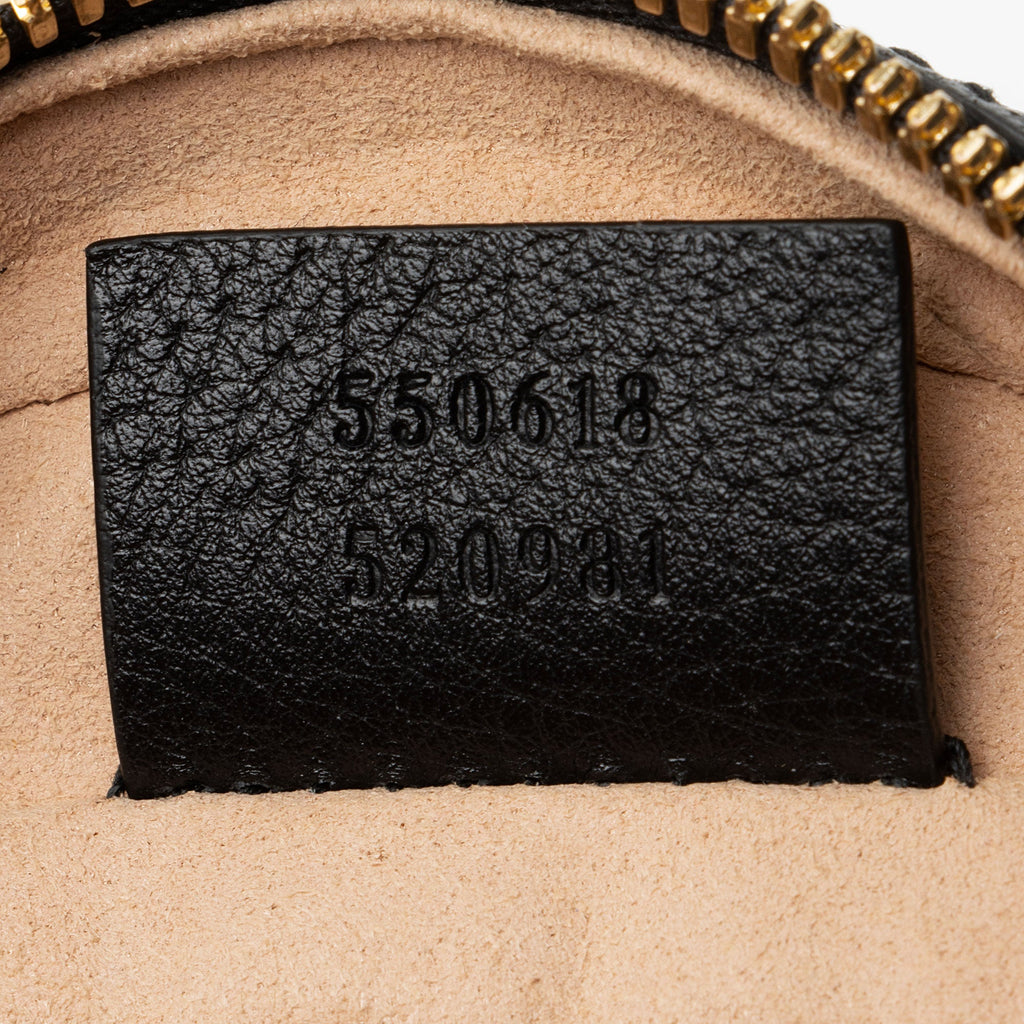 Gucci Leather Ophidia Round Mini Shoulder Bag (SHF-Kh7KgC)