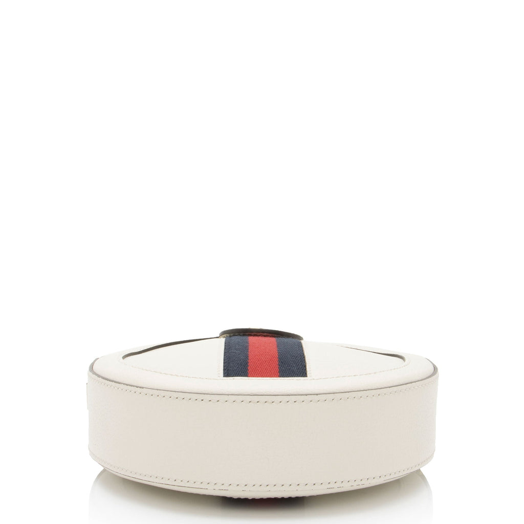 Gucci Leather Ophidia Round Mini Shoulder Bag