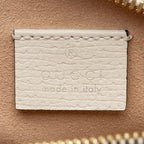 Gucci Leather Ophidia Round Mini Shoulder Bag