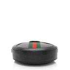 Gucci Leather Ophidia Round Mini Shoulder Bag