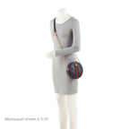 Gucci Leather Ophidia Round Mini Shoulder Bag