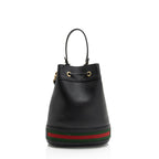 Gucci Leather Ophidia Small Bucket Bag (SHF-xMZSzx)