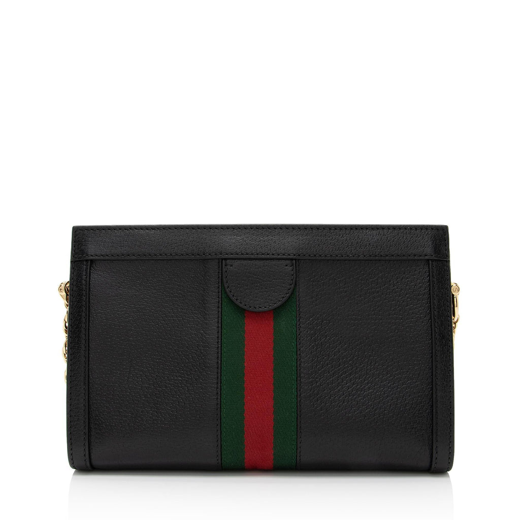 Gucci Leather Ophidia Small Shoulder Bag (SHF-iVbdpr)