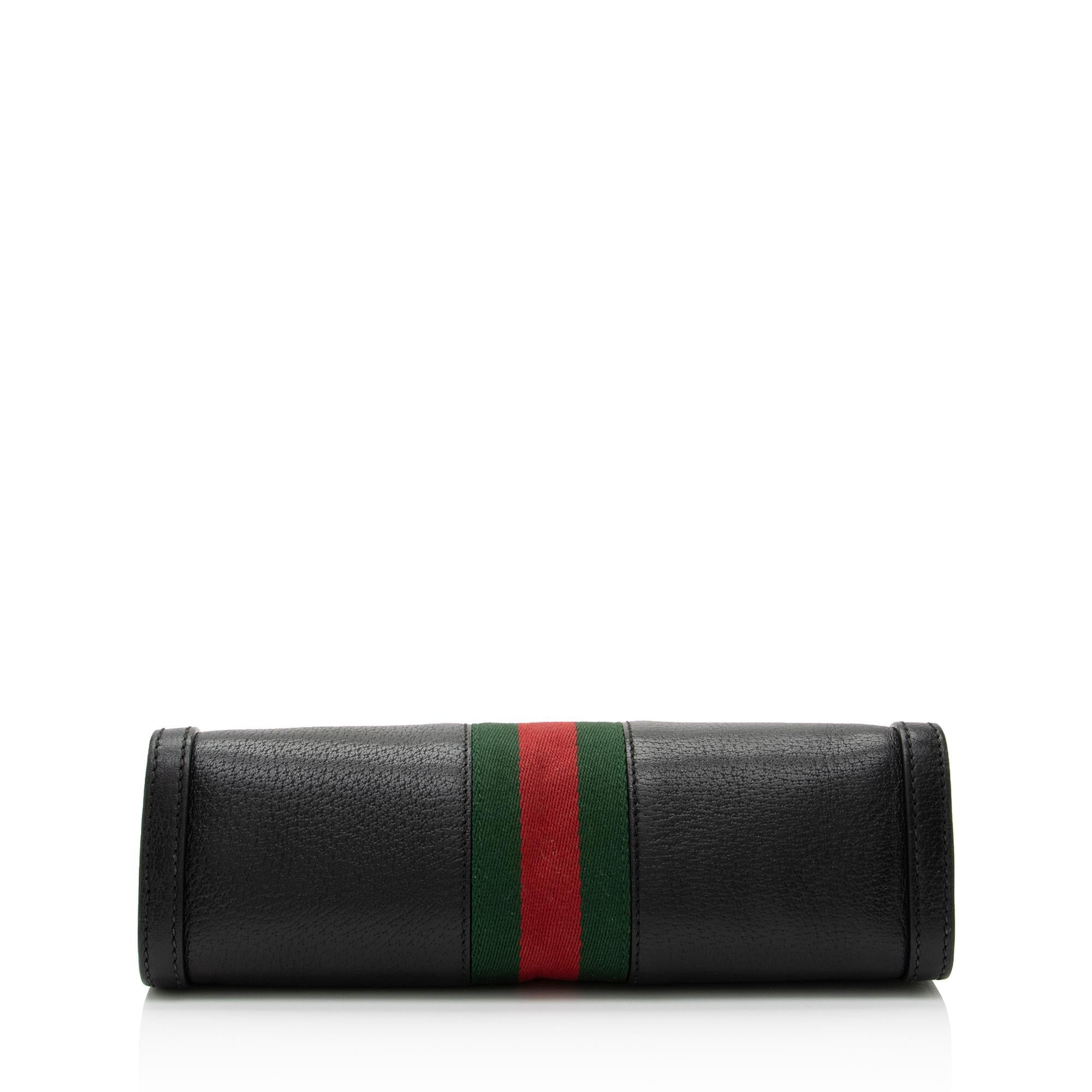 Gucci Leather Ophidia Small Shoulder Bag (SHF-iVbdpr)