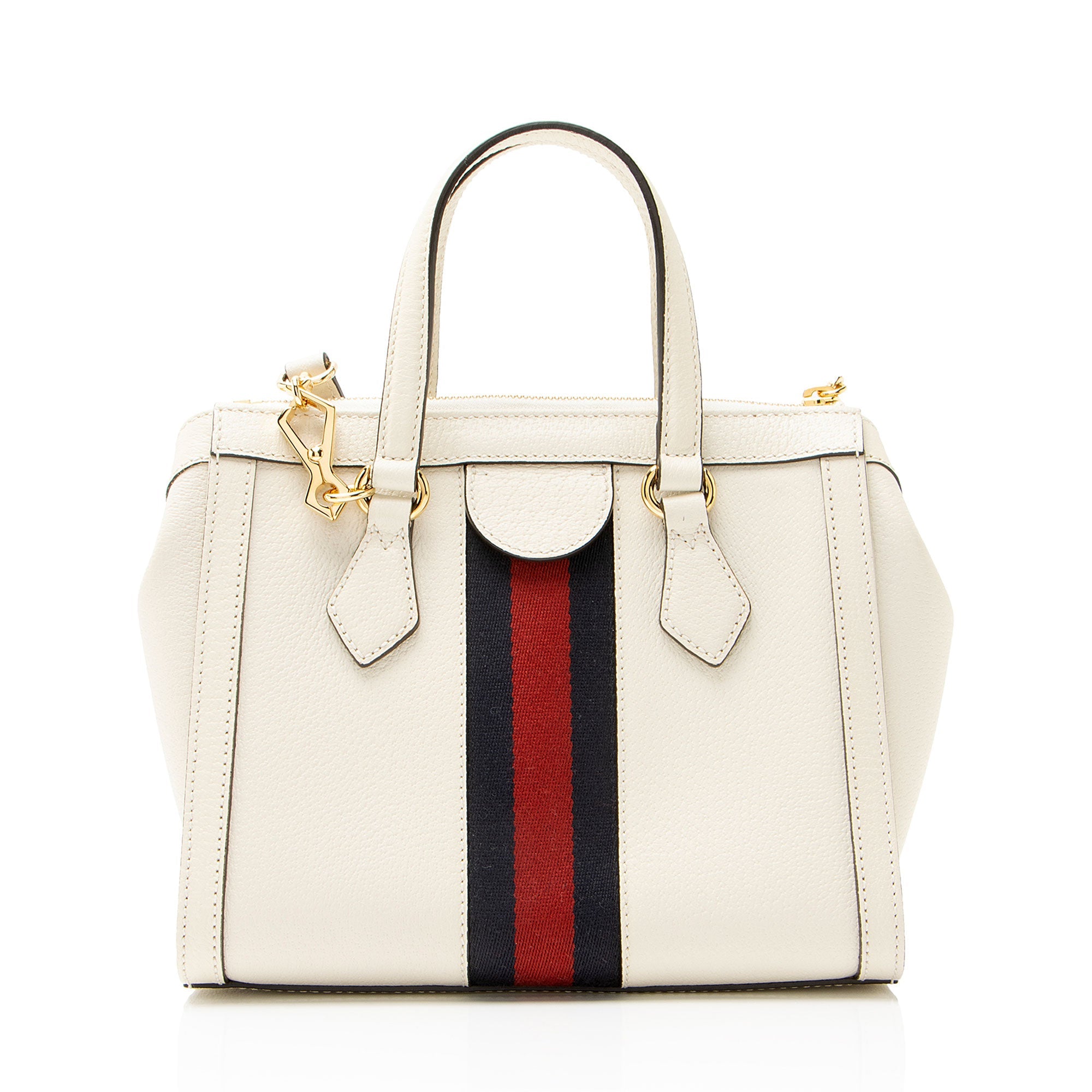Gucci Leather Ophidia Small Tote