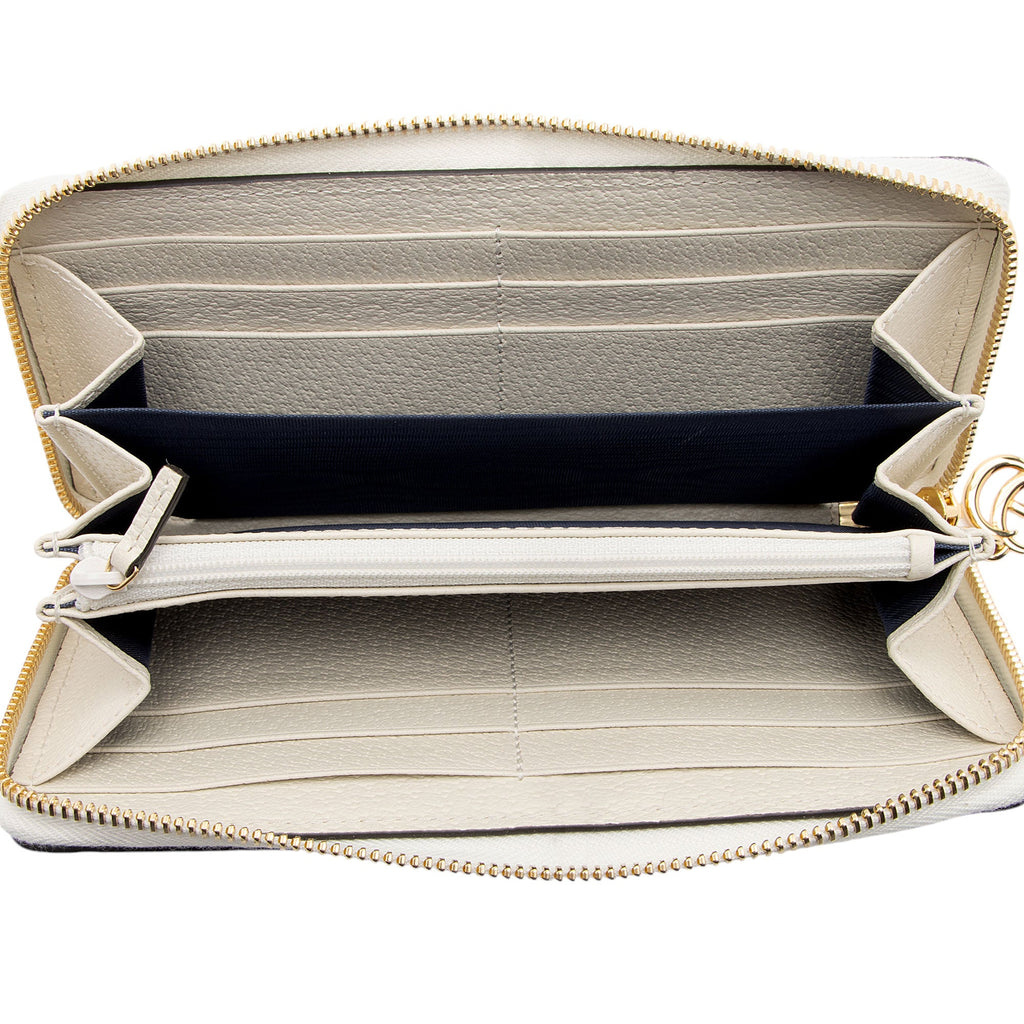 Gucci Leather Ophidia Zip Around Wallet (SHF-Ddjs3y)