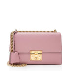 Gucci Leather Padlock Medium Shoulder Bag (SHF-21895)