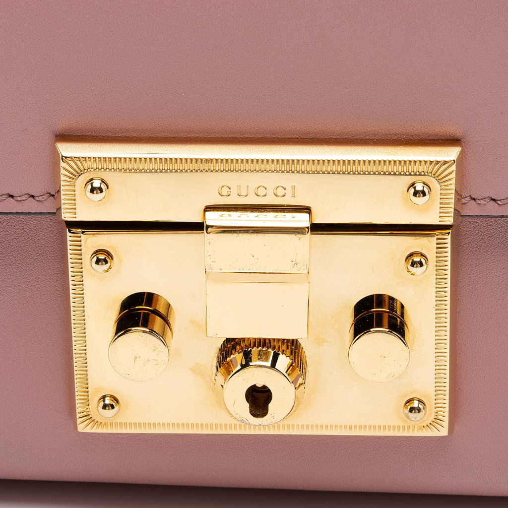 Gucci Leather Padlock Small Shoulder Bag (SHF-FgpwnC)