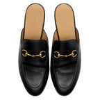 Gucci Leather Princetown Mules - Size 9 / 39 (SHF-J82BE6)