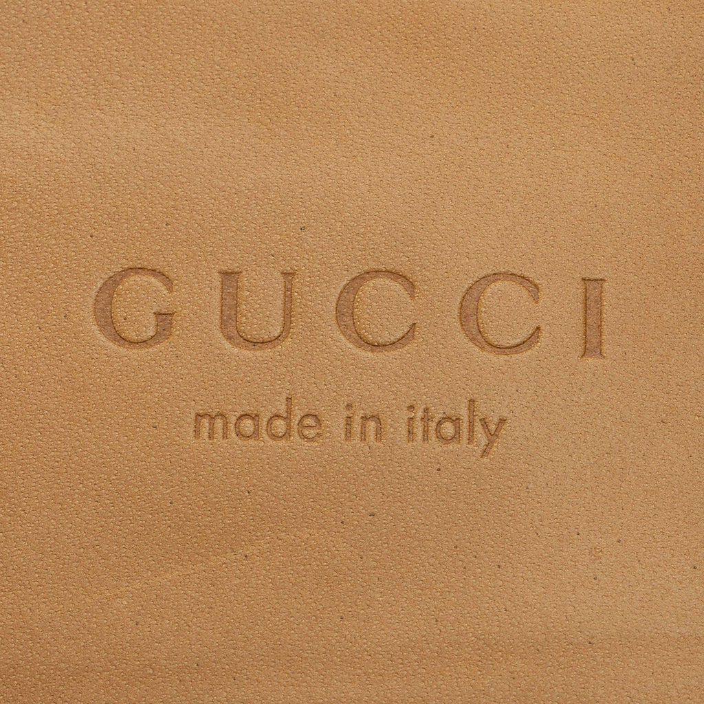 Gucci Leather Princetown Mules - Size 9 / 39 (SHF-J82BE6)