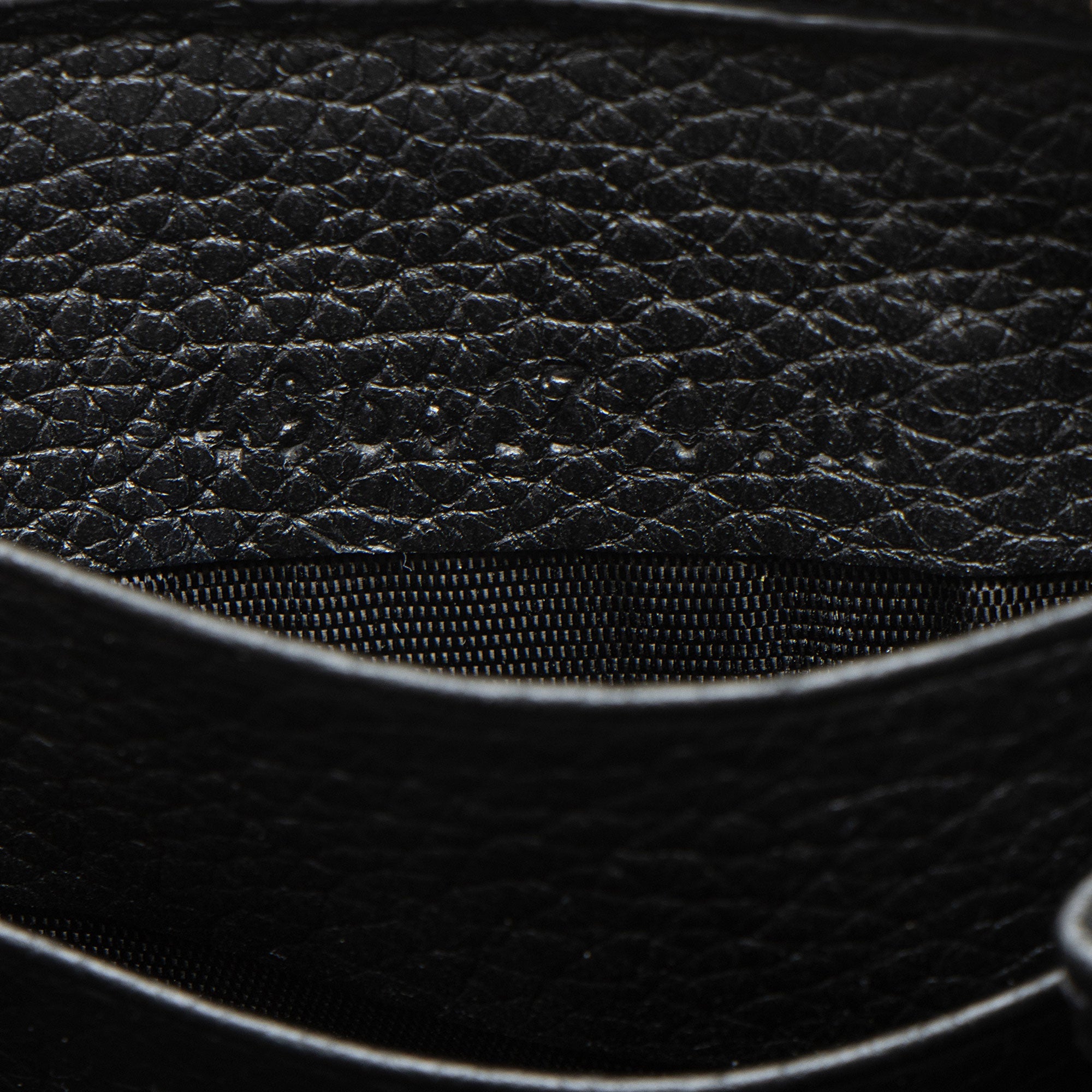 Gucci Leather Logo Print Zip Around Wallet