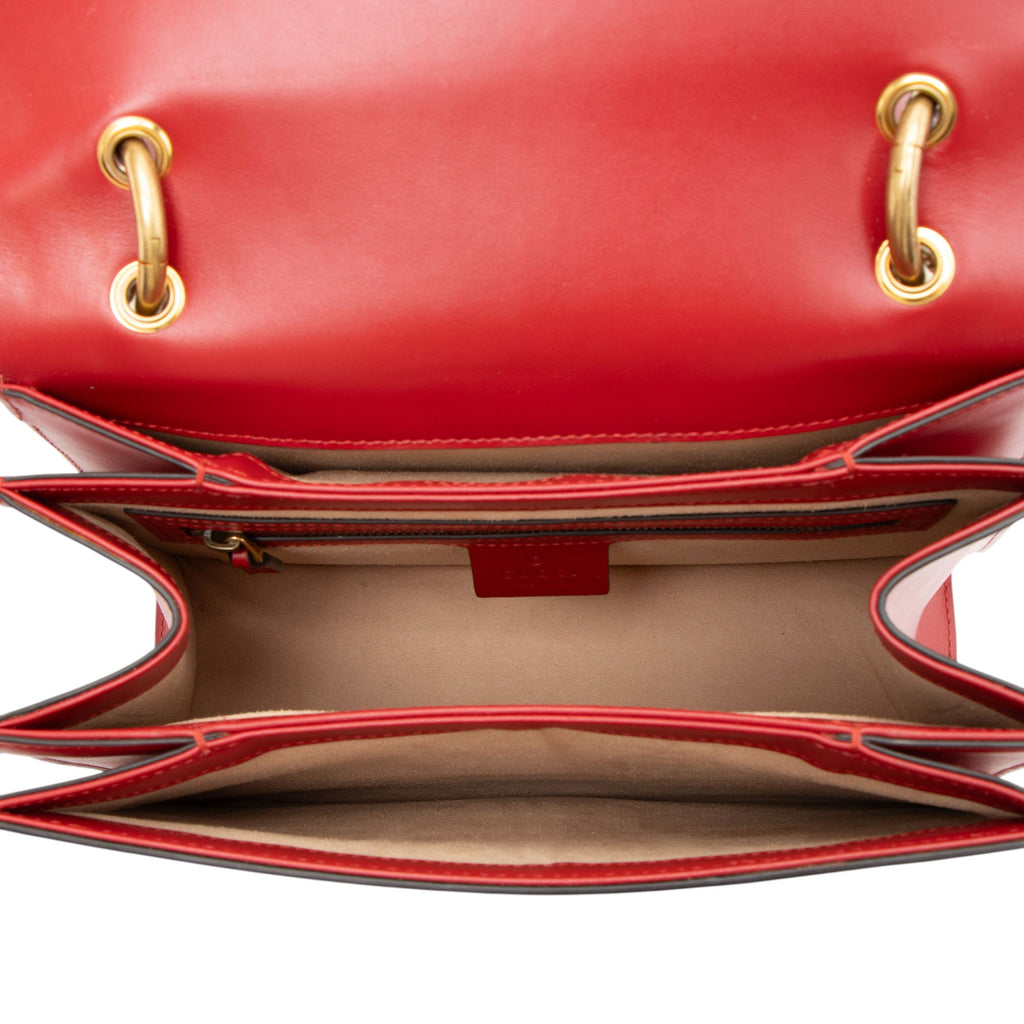 Gucci Leather Queen Margaret Top Handle