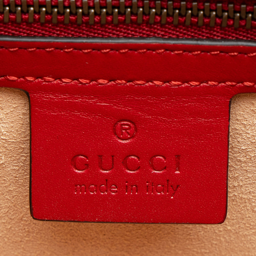 Gucci Leather Queen Margaret Top Handle