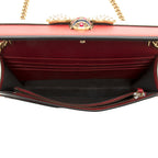 Gucci Leather Queen Margaret Wallet on Chain (SHF-19745)