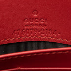 Gucci Leather Queen Margaret Wallet on Chain (SHF-19745)