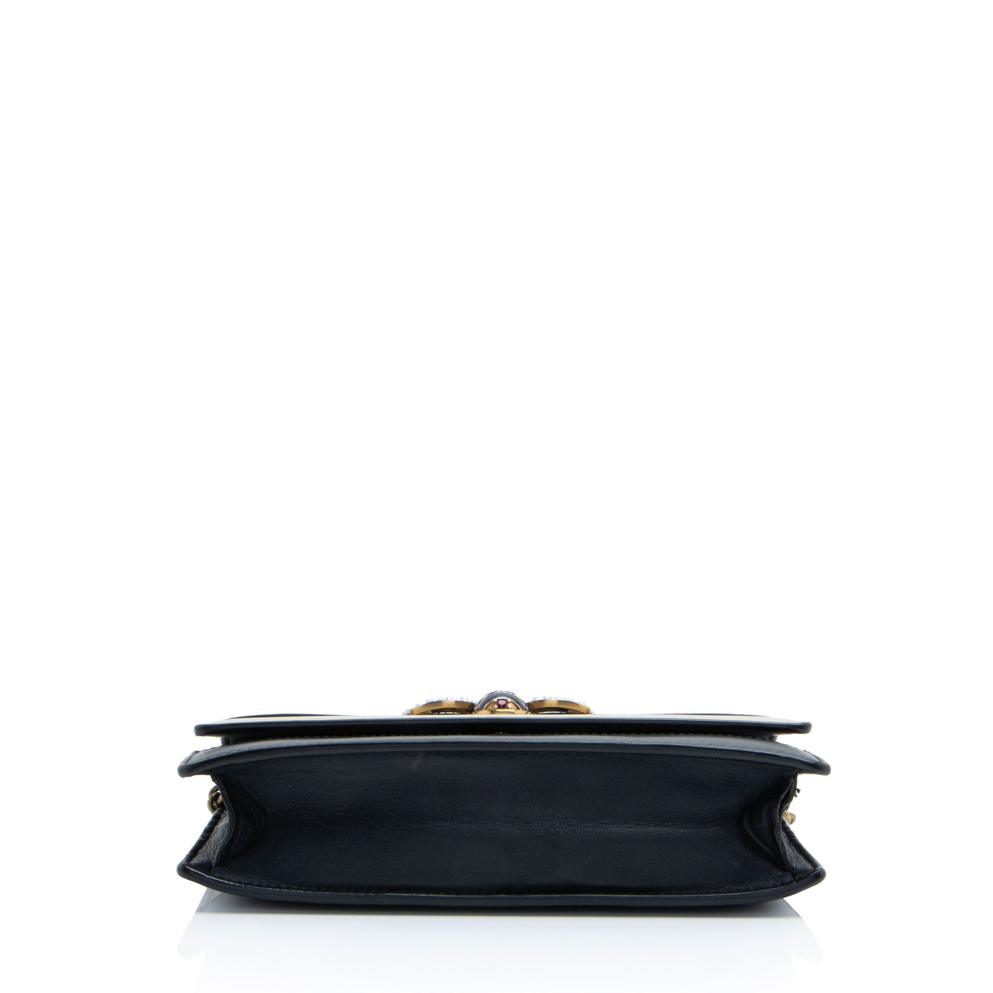 Gucci Leather Queen Margaret Wallet on Chain