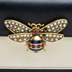 Gucci Leather Queen Margaret Wallet on Chain