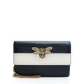 Gucci Leather Queen Margaret Wallet on Chain