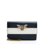 Gucci Leather Queen Margaret Wallet on Chain