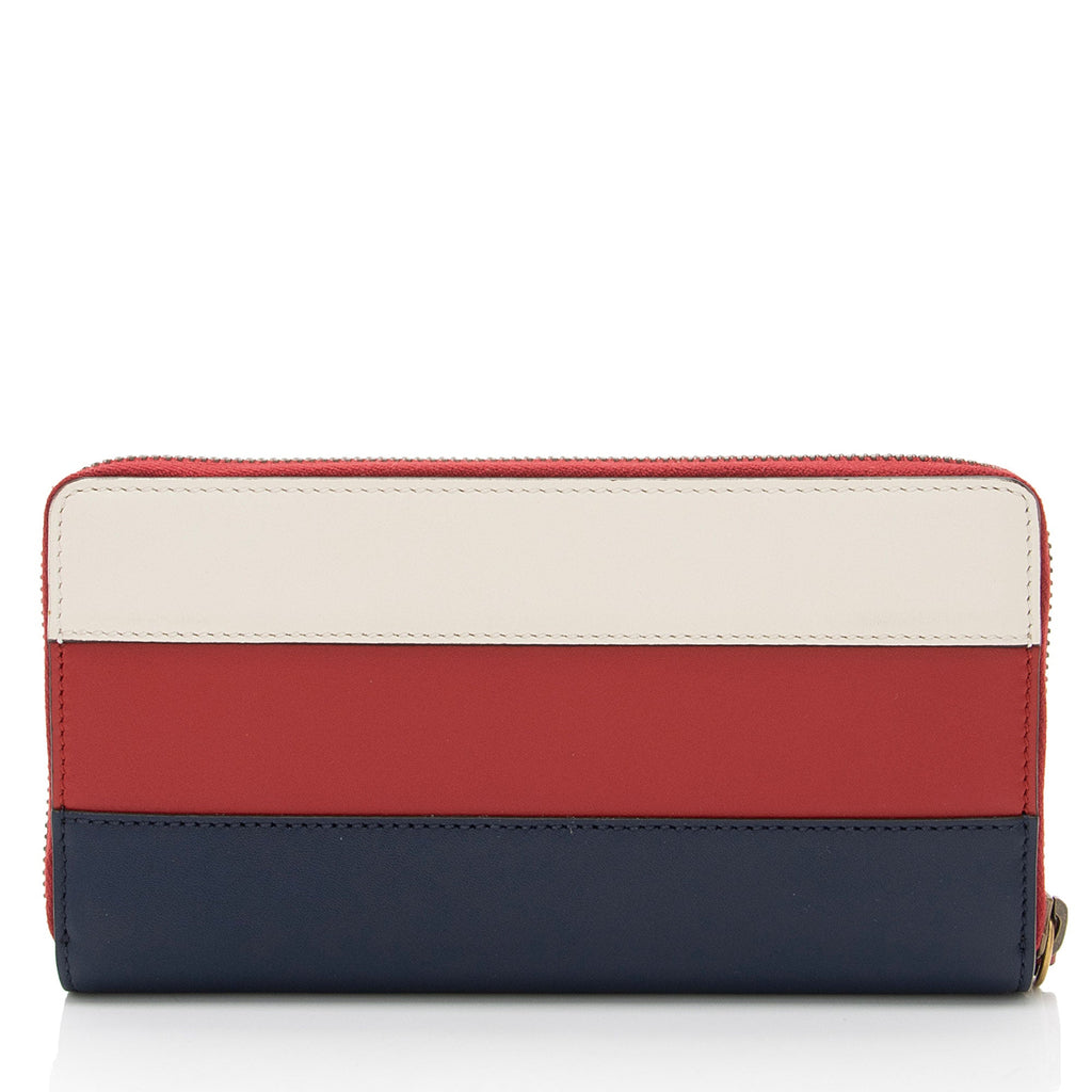 Gucci Leather Queen Margaret Zip Around Wallet (SHF-hAUh25)