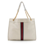 Gucci Leather Rajah Large Tote (SHF-16152)