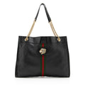 Gucci Leather Rajah Large Tote (SHF-19743)