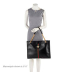Gucci Leather Rajah Large Tote (SHF-19743)