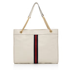 Gucci Leather Rajah Large Tote (SHF-cFWNwM)