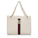 Gucci Leather Rajah Large Tote (SHF-cFWNwM)