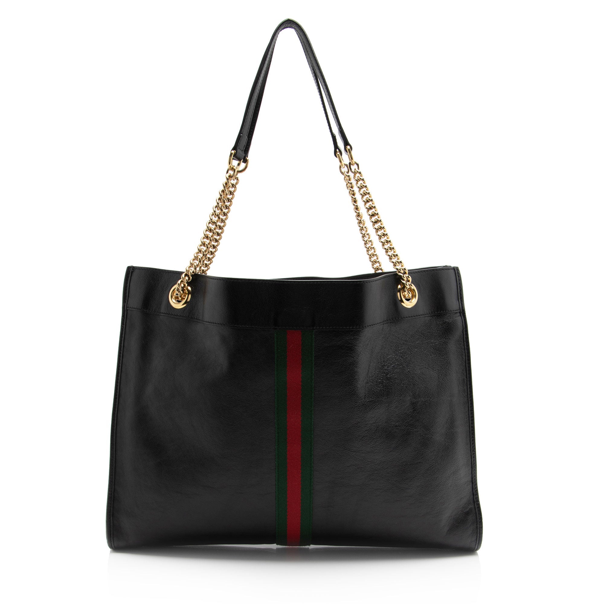 Gucci Leather Rajah Large Tote (SHF-mZ5Dai)