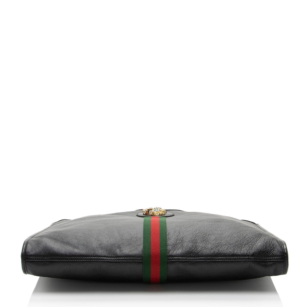 Gucci Leather Rajah Large Tote