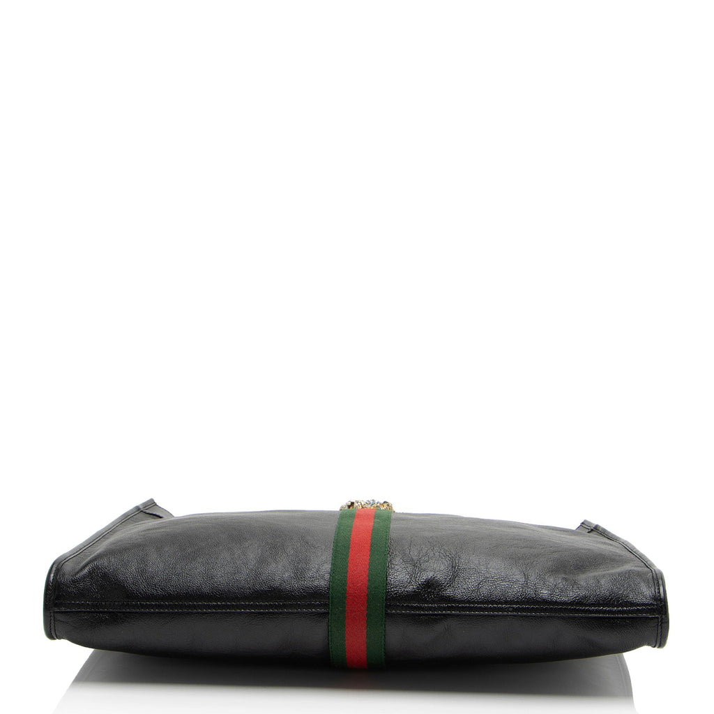Gucci Leather Rajah Large Tote
