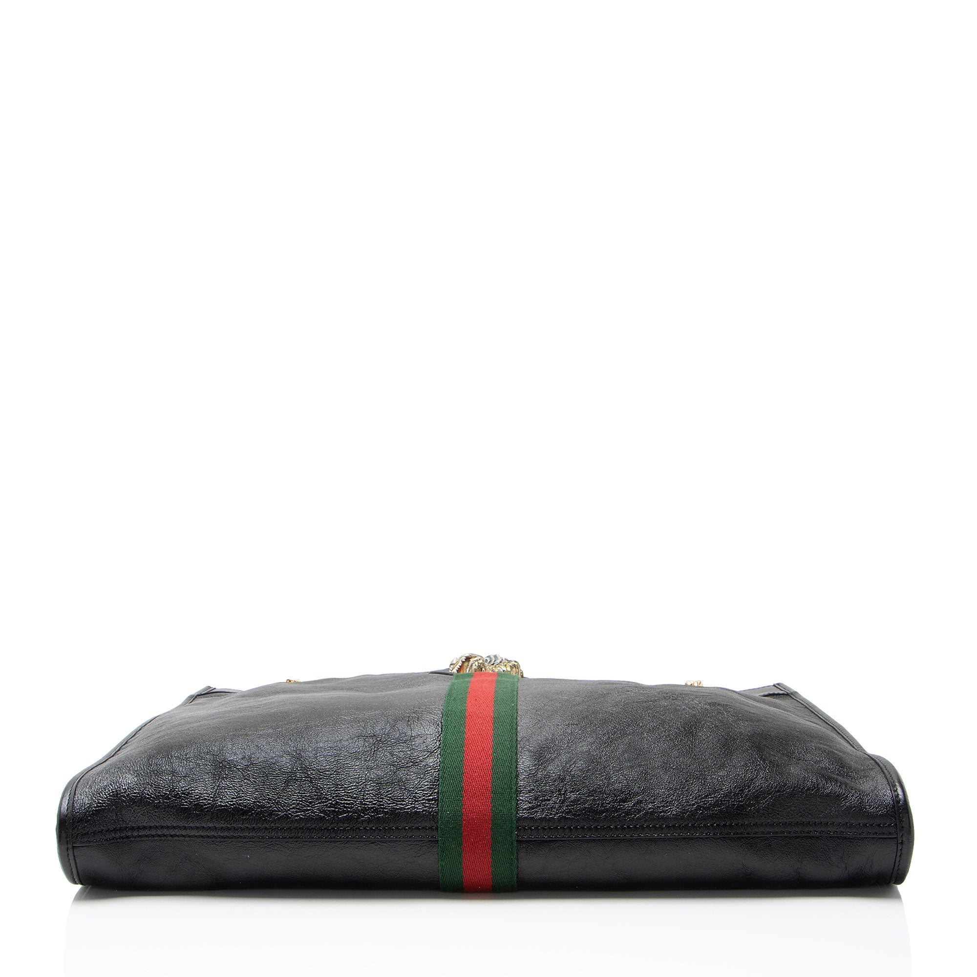 Gucci Leather Rajah Large Tote