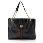 Gucci Leather Rajah Large Tote