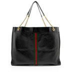 Gucci Leather Rajah Maxi Tote