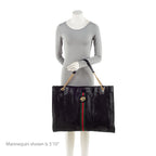 Gucci Leather Rajah Maxi Tote