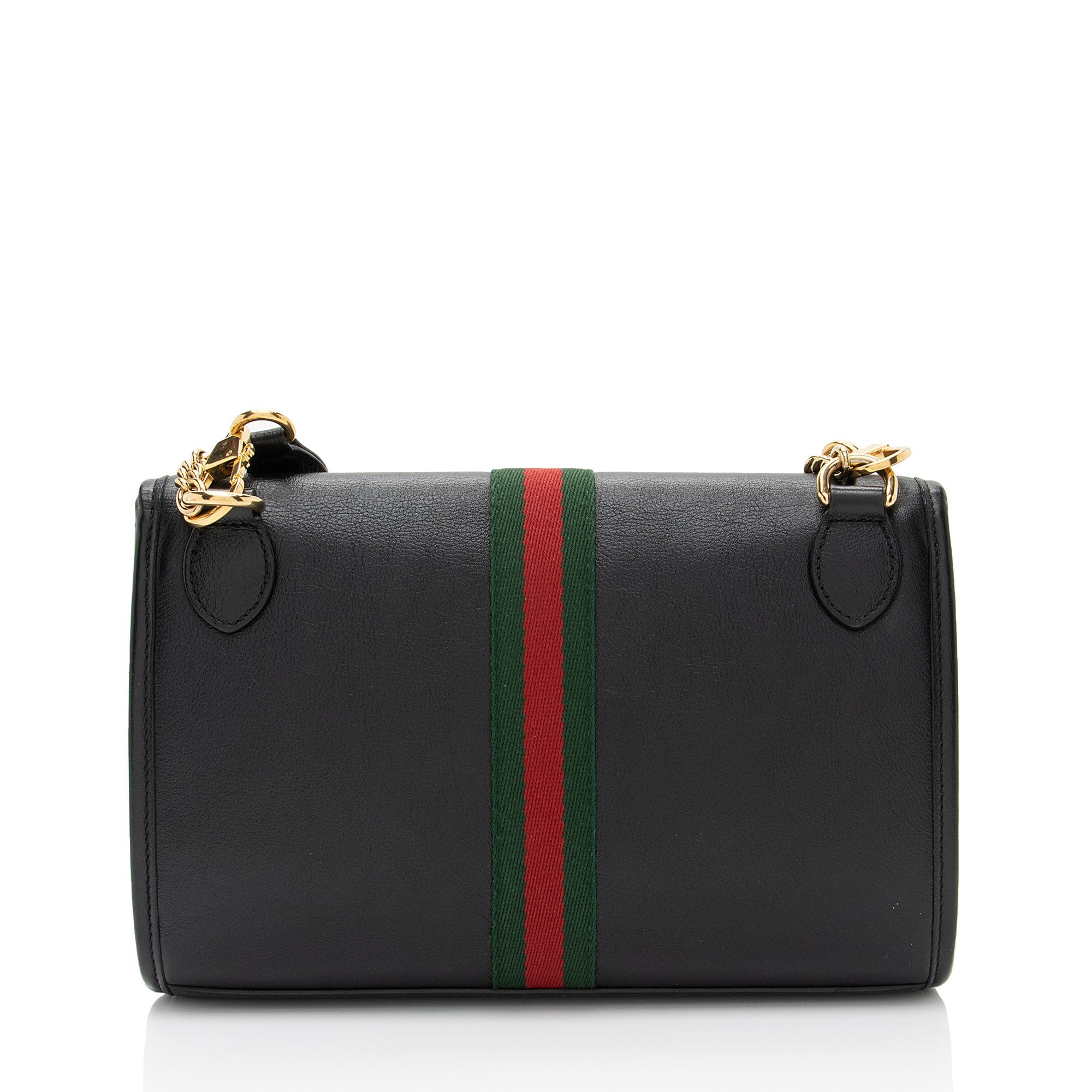 Gucci Leather Rajah Small Shoulder Bag (SHF-y3mACc)