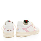 Gucci Leather Re-Web Low Top Sneakers - Size 9 / 39