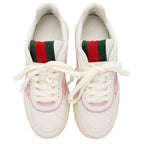 Gucci Leather Re-Web Low Top Sneakers - Size 9 / 39